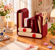 Bordo Çekmeceli Masaüstü Organizer