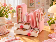 Pembe Çekmeceli Masaüstü Organizer
